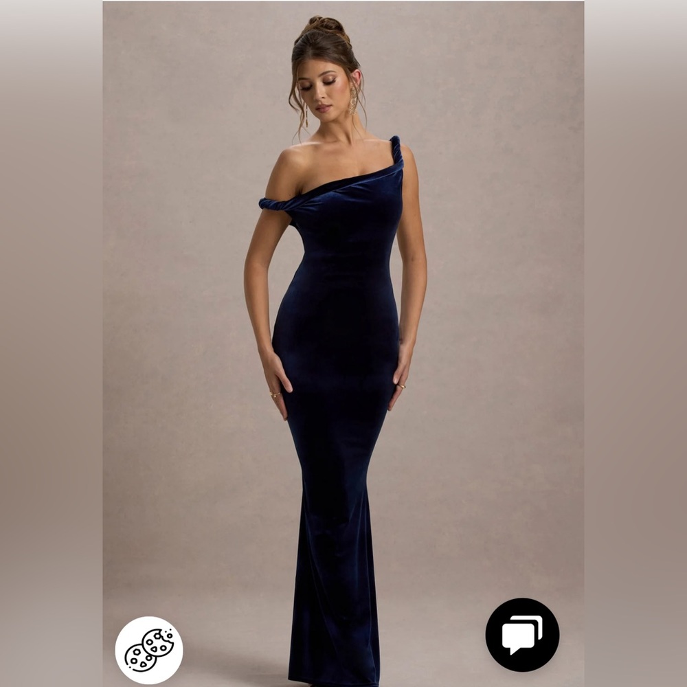Club L London velvet dress size 4